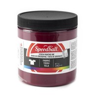SB Fabric Screen Printing Ink Burgundy 236ml
