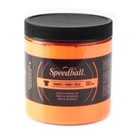SB Fluo Fabric Screen Printing Ink Orange 236ml