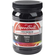 SB Fabric Screen Printing Ink Black 946ml