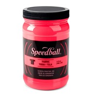 SB Fabric Fluor Screen Printing Ink HOT PINK 946ml