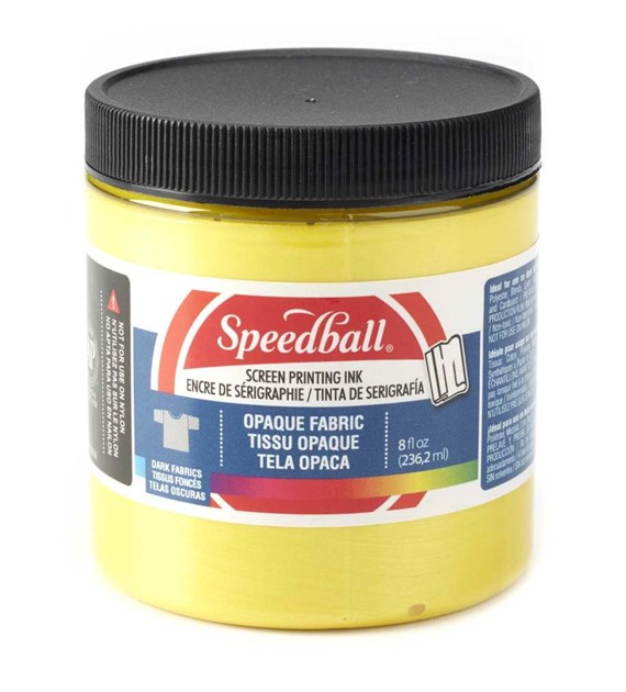 SB Opaque Fabric Screen Print Ink Citrine 236ml