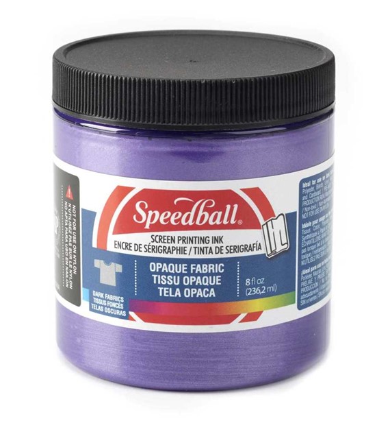 SB Opaque Fabric Screen Print Ink Amethyst 236ml