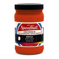 SB Acrylic Screen Printing Ink Fire Red 946ml