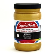 SB Acrylic Screen Printing Ink Gold 946ml