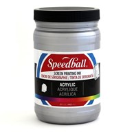SB Acrylic Screen Printing Ink Silver 946ml