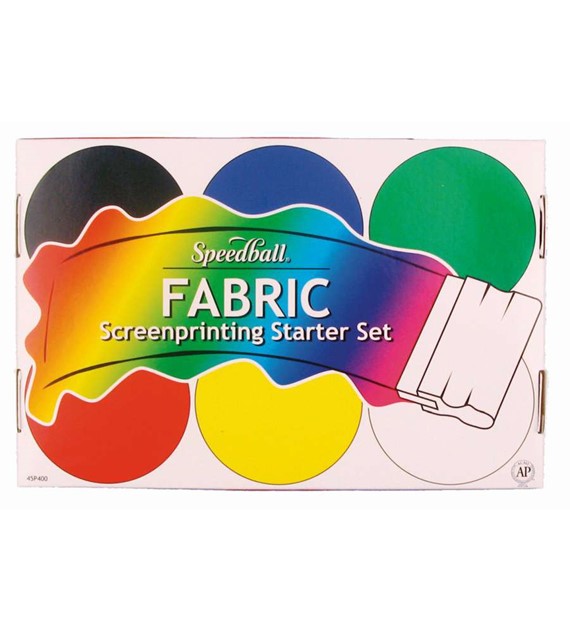 SB Fabric Screen Printing Starter Set 6x118ml
