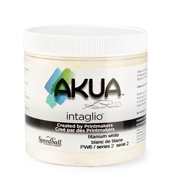 SB AKUA 236ml Intaglio Titanium White