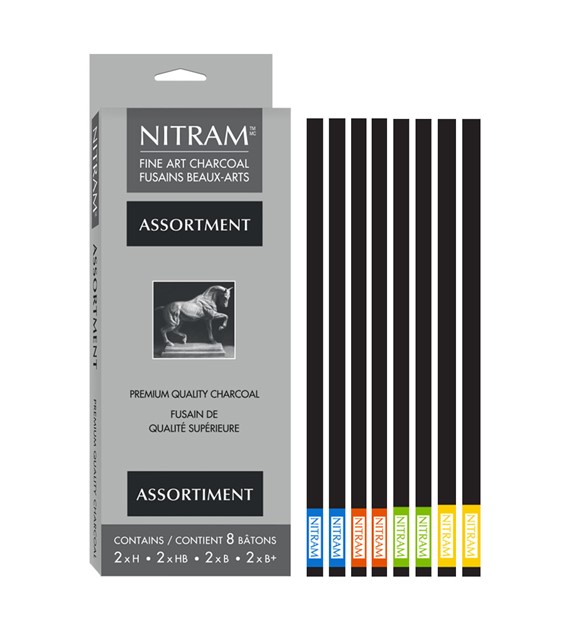NITRAM Węgiel naturalny MIX 5x5mm - 8 szt