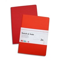 Sketch&Note Red Bundle 125gsm A5 20k per booklet
