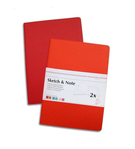 Sketch&Note Red Bundle 125gsm A5 20k per booklet