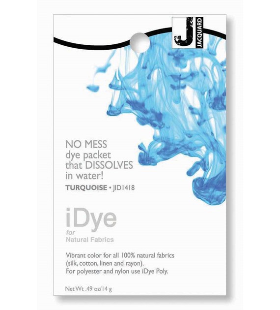 Jacq. iDye Direct 14g Turquoise -barwnik do tkanin