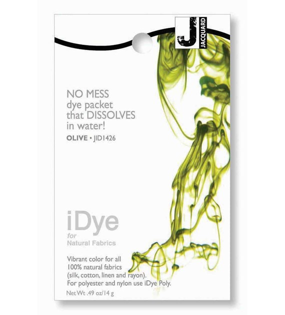 Jacq. iDye Direct 14g Olive -barwnik do tkanin