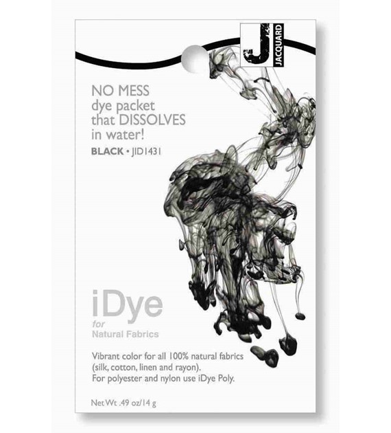 Jacq. iDye Direct 14g Black -barwnik do tkanin