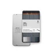 W&N Studio Collection Graphite Pencil 12szt - kpl