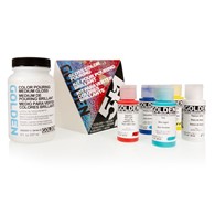 Golden Color Pouring Set Gloss - komplet