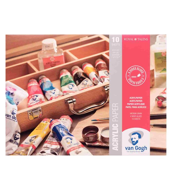 Van Gogh Acrylic Paper 370g 30x40 10ark -blok