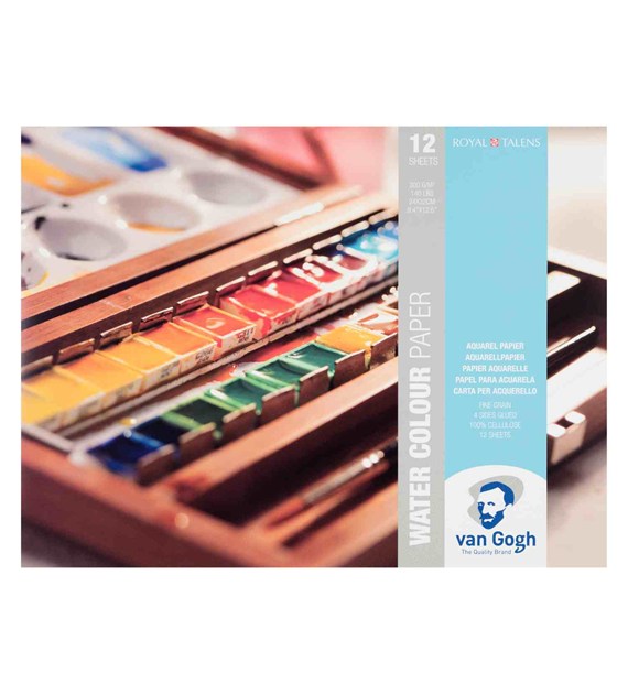 Van Gogh Watercol. Paper CP 24x30 300g 12a -blok