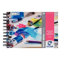 Van Gogh Mix Media Paper A5 300g 30ark -blok