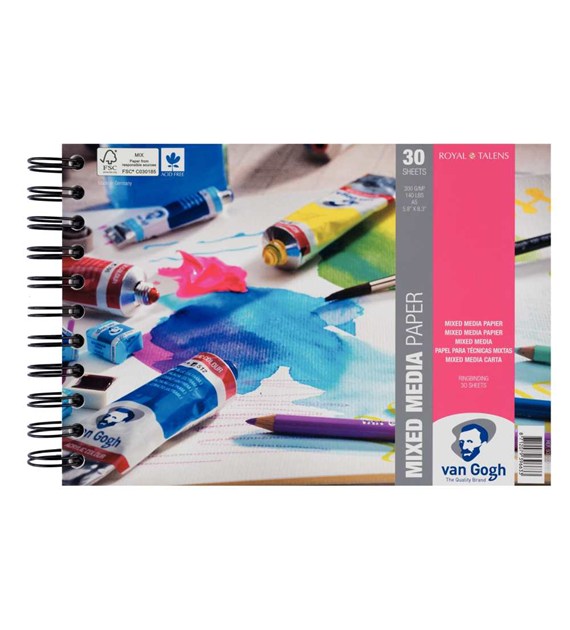 Van Gogh Mix Media Paper A5 300g 30ark -blok