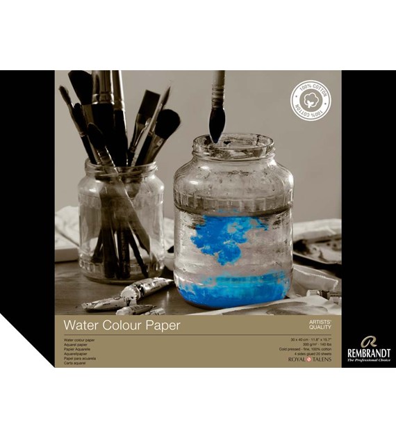 Rembrandt WC Paper CP 30x40 300g 20ark -blok