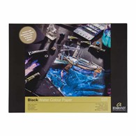 Rembrandt WC Black Paper 30x40 360g 10ark -blok
