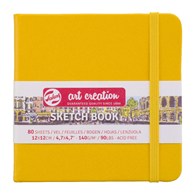 AC Szkicownik GOLDEN YELLOW 12x12 140g.