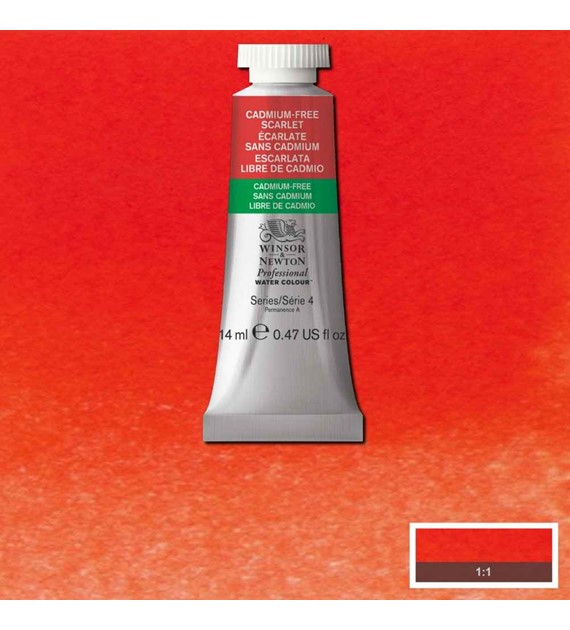 AWC 14ML CAD-FR SCARLET -Farba akwarelowa w tubie