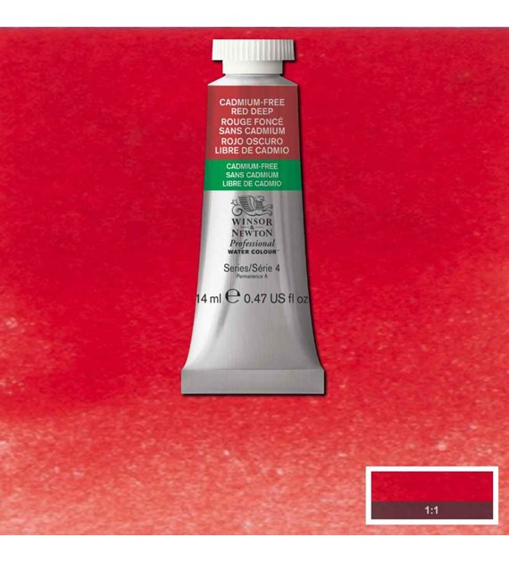 AWC 14ML CAD-FR RED DP -Farba akwarelowa w tubie