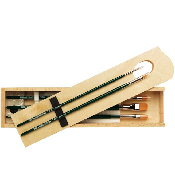 Da Vinci NOVA drewniany box oilej/akryl 5szt.