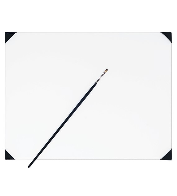 POSH table top palette Glass White 30x40