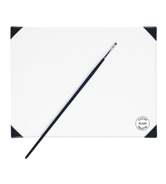 POSH table top palette Glass Clear 23x30