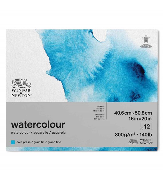 WN WC PAD CP 25% Cotton 300g 41x51 12ark - blok