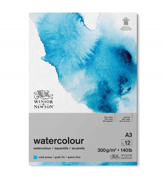 WN WC PAD CP 25% Cotton 300g A3 12ark - blok