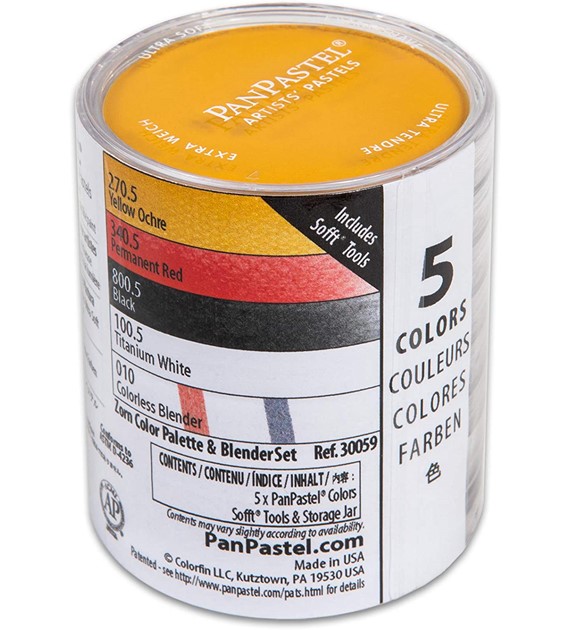 PanPastel Zestaw 5 Zorn Colors & Blender