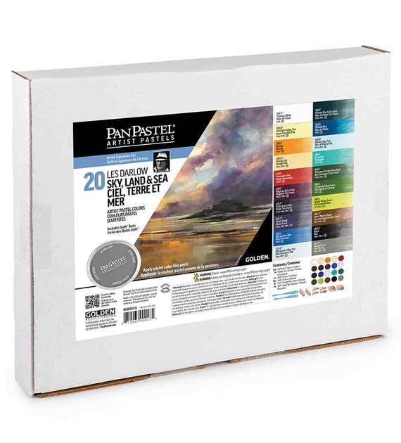 PanPastel Zestaw 20 Sky Land & Sea Kit - Les Darlo