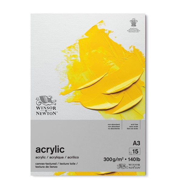 WN Acrylic Pad 300g A3 15ark - blok do akrylu