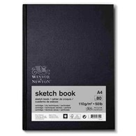 WN Sketch Book A4 110g 80ark -szkic.książk.klejony