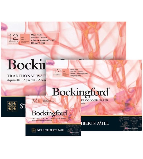 Bockingford HP 300g 310x230mm 12ark. - blok