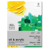 WN Oil&Acryl Pad 230g 31X41 10ark - blok olej akr.
