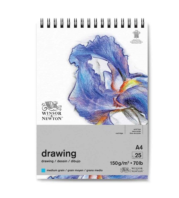 WN Drawing Pad Medium A4 150g 25ark - blok