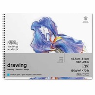 WN Drawing Pad Medium 46x61 150g 25ark - blok