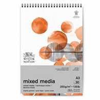 WN MixMedia Pad A3 250g 30ark - blok na spirali
