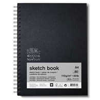 WN Sketch Book A4 110g 80a -szkic.książ. spręż