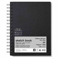 WN Sketch Book 18x25 110g 80a -szkic.książ. spręż