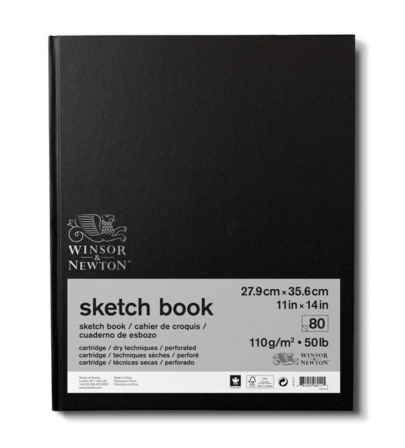 WN Sketch Book 28x36 110g 80ark -szkic.ks.klej
