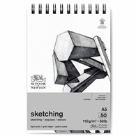 WN Sketch Pad A5 110g 50ark - blok na spirali