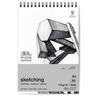 WN Sketch Pad A4 110g 50ark - blok na spirali