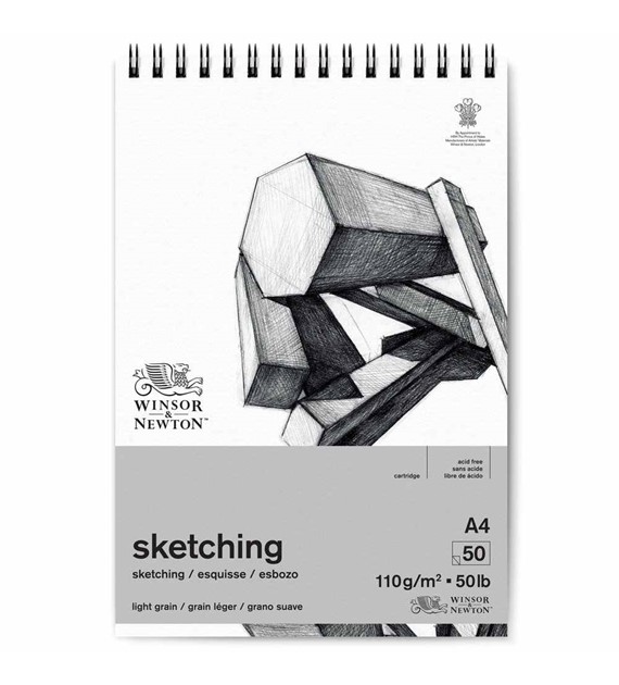 WN Sketch Pad A4 110g 50ark - blok na spirali