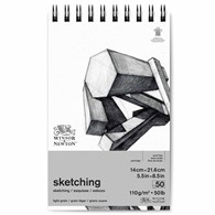WN Sketch Pad 14x22 110g 50ark - blok na spirali