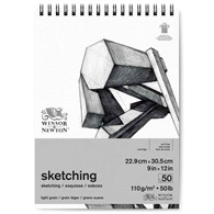 WN Sketch Pad 23x31 110g 50ark - blok na spirali